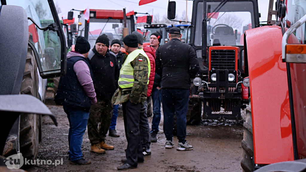 Protest rolników z powiatu kutnowskiego