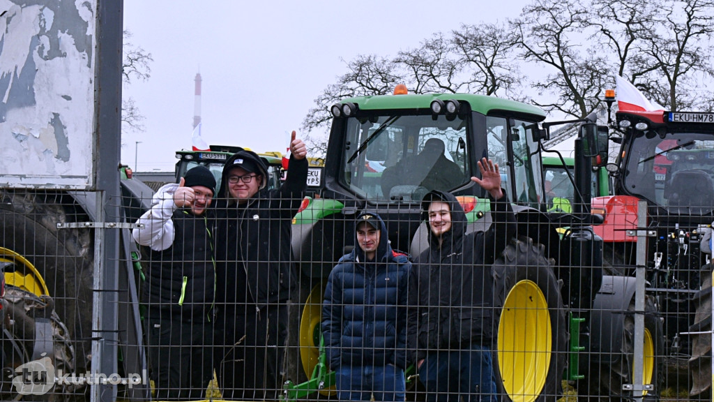 Protest rolników z powiatu kutnowskiego