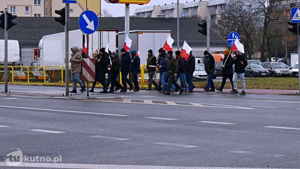 Protest rolników z powiatu kutnowskiego