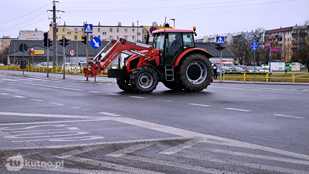 Protest rolników z powiatu kutnowskiego