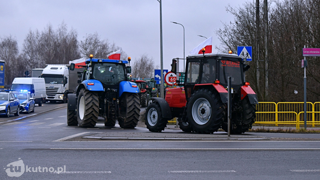 Protest rolników z powiatu kutnowskiego