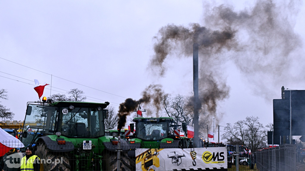 Protest rolników z powiatu kutnowskiego