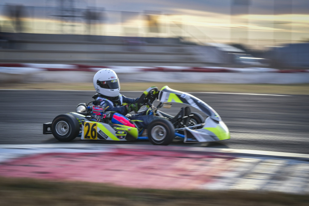 Tymek Pięta podbija świat kartingu