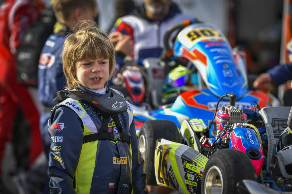 Tymek Pięta podbija świat kartingu