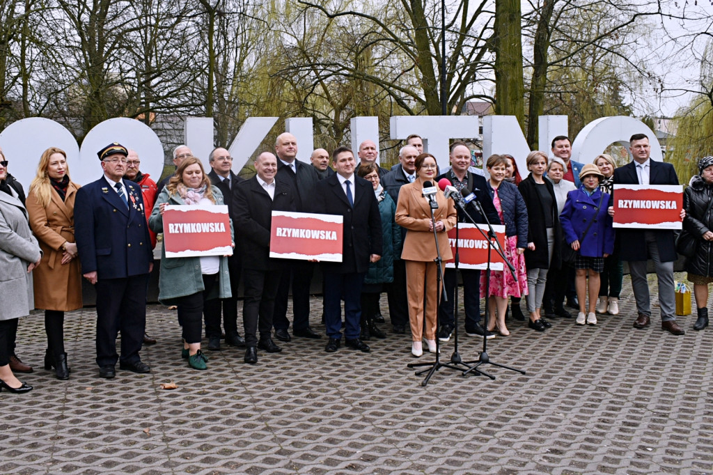 Konferencja przedwyborcza PiS