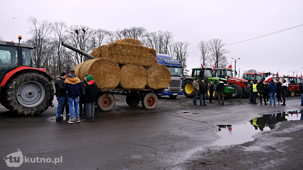Protest rolników w Gminie Piątek