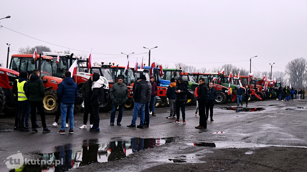 Protest rolników w Gminie Piątek