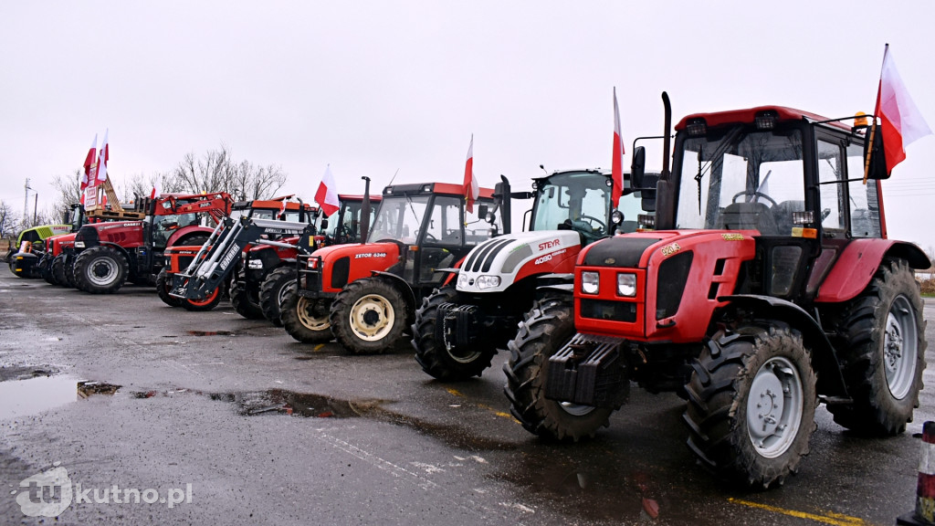 Protest rolników w Gminie Piątek