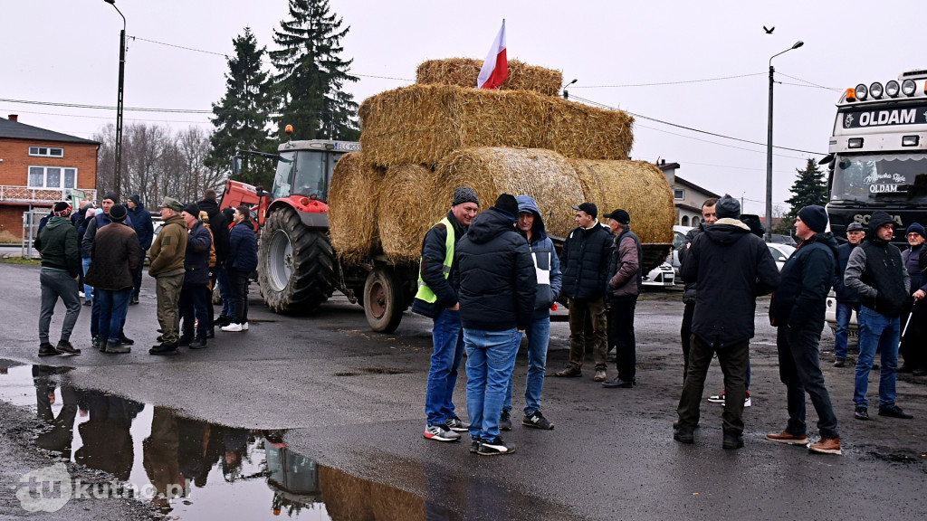 Protest rolników w Gminie Piątek