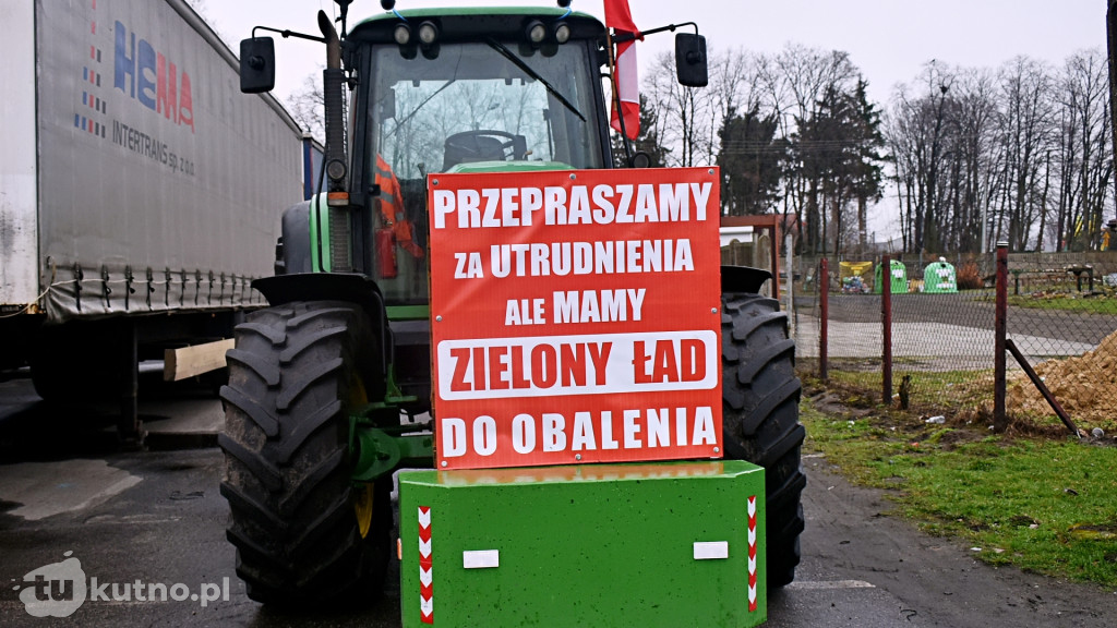 Protest rolników w Gminie Piątek