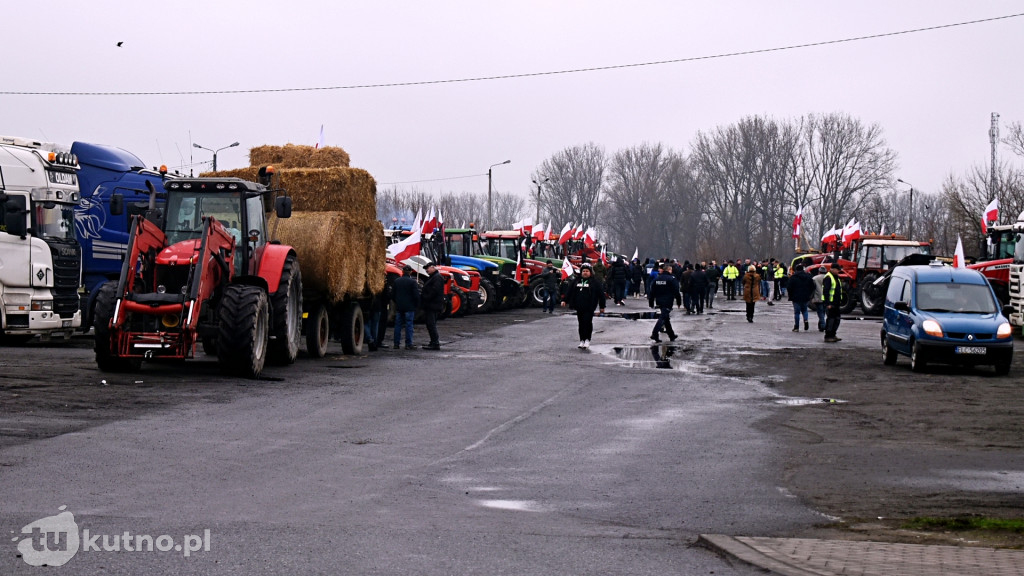 Protest rolników w Gminie Piątek