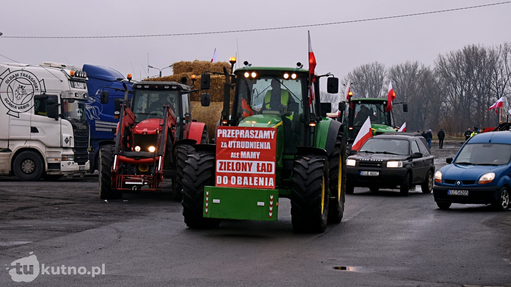 Protest rolników w Gminie Piątek