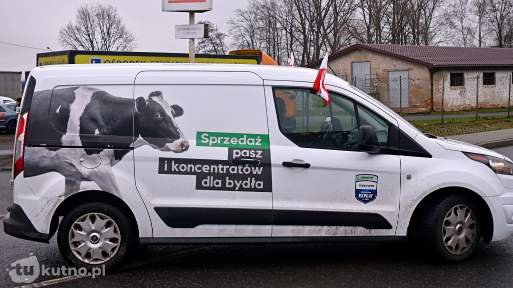 Protest rolników w Gminie Piątek