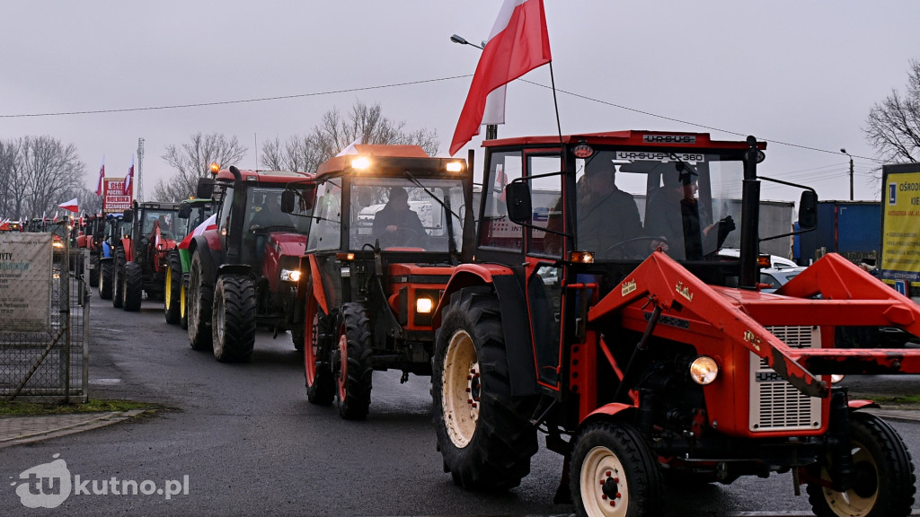 Protest rolników w Gminie Piątek
