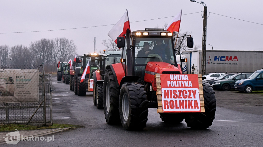 Protest rolników w Gminie Piątek