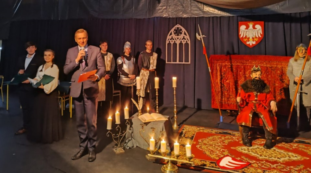 Święto Patrony Szkoły w I LO w Łęczycy