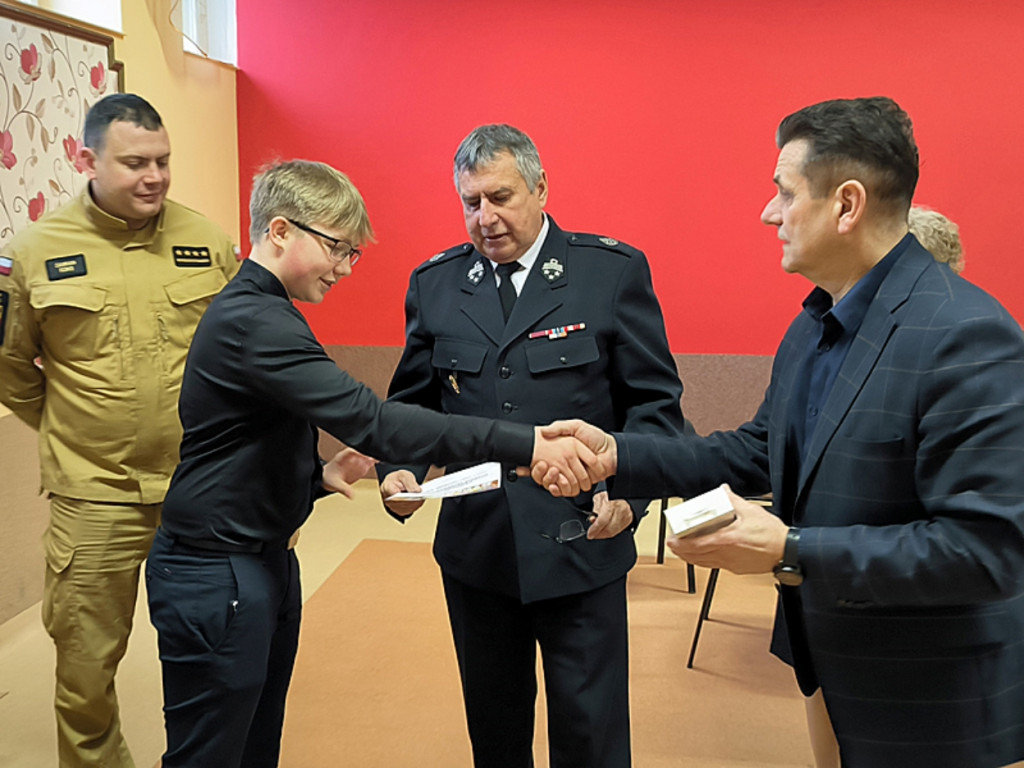 Gminne eliminacje  Turnieju Wiedzy Pożarniczej