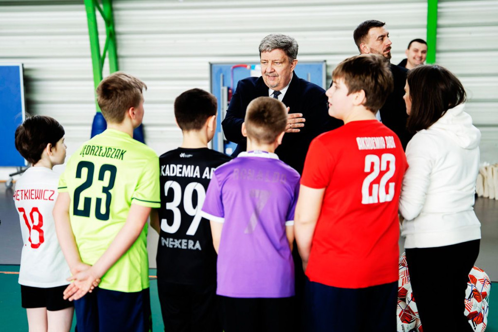 Wizyta marszałka w Dąbrowicach i Krośniewicach