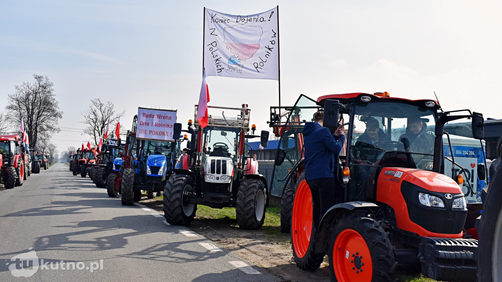 Protest rolników w Nowym Gaju