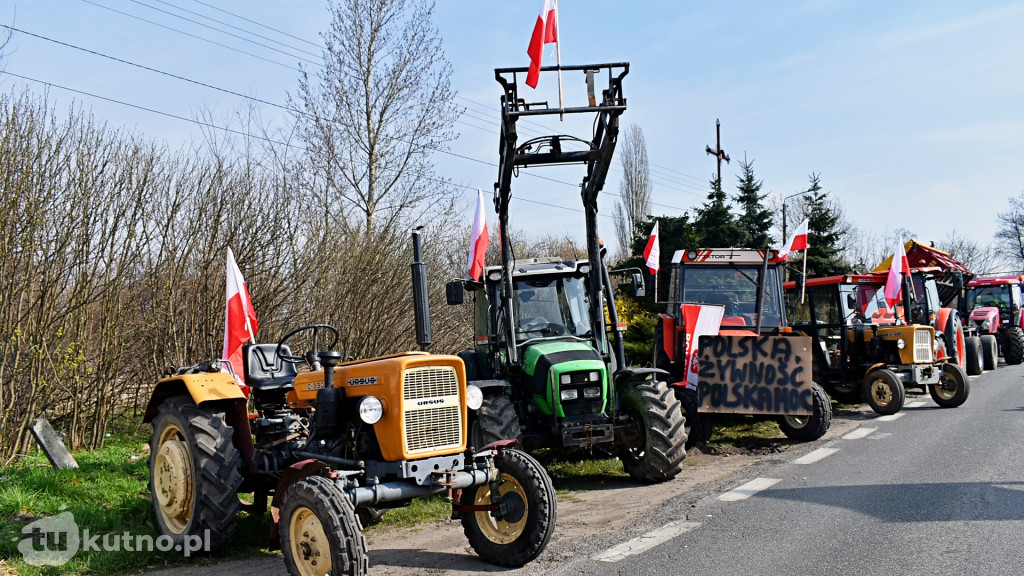 Protest rolników w Nowym Gaju