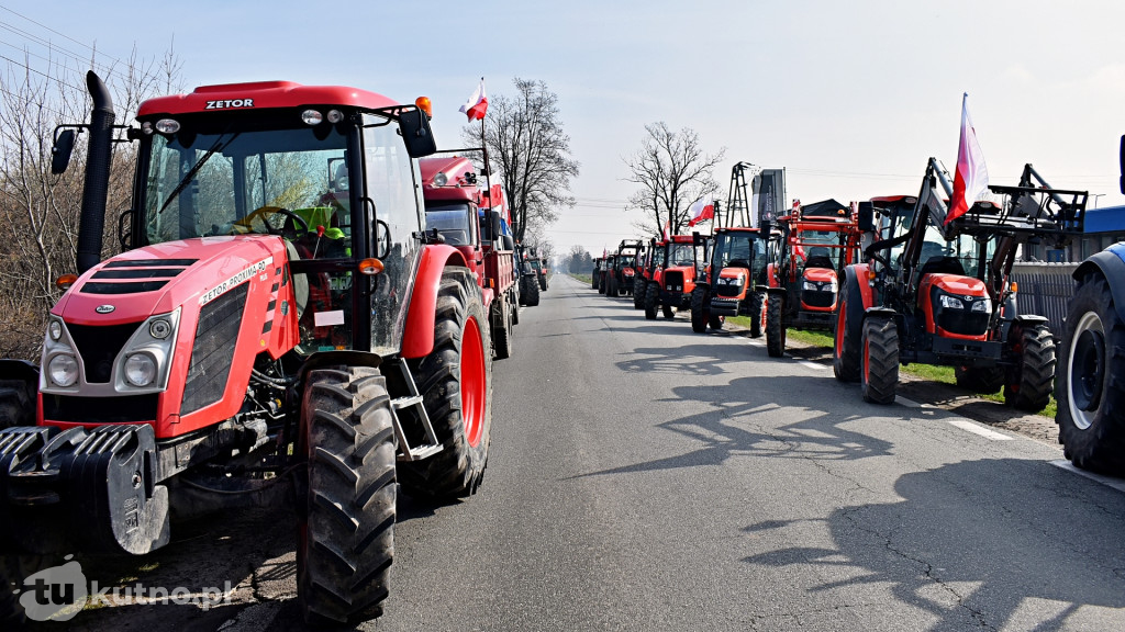 Protest rolników w Nowym Gaju