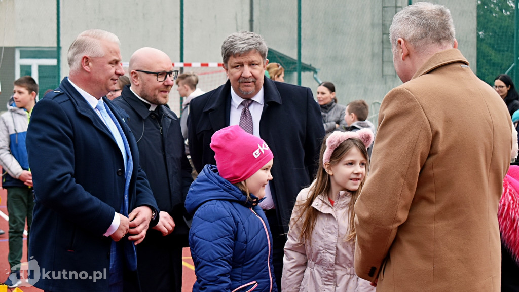 Uroczyste otwarcie boiska w Łaniętach
