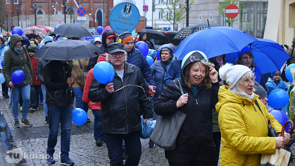 Niebieski Marsz przeszedł przez centrum Kutna