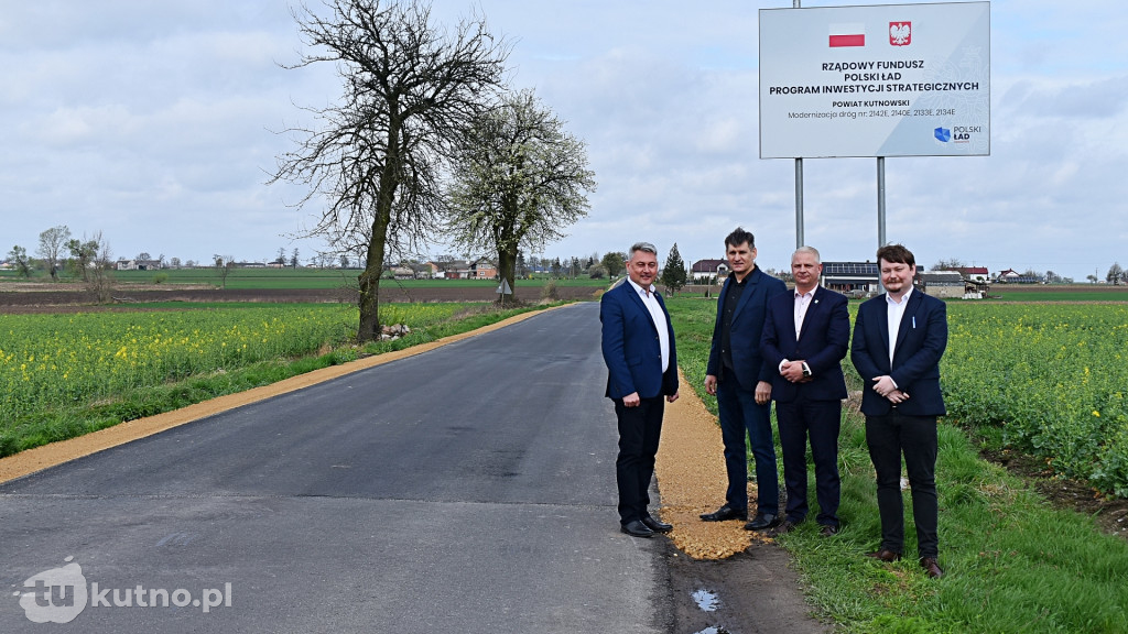Odebranie drogi powiatowej relacji Kąty-Oporów