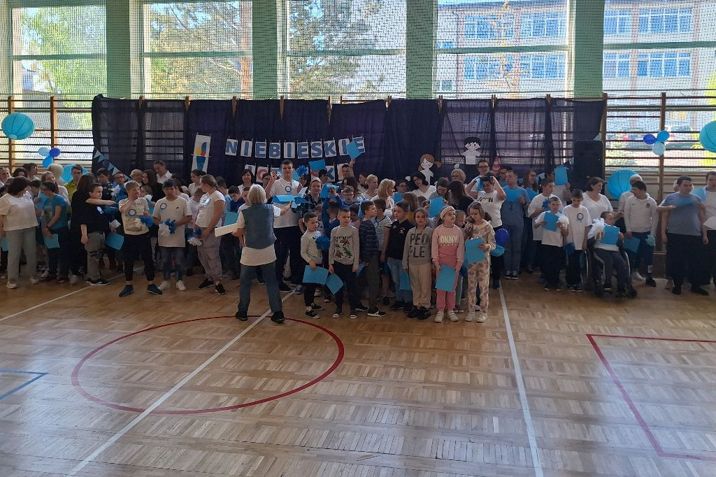 Niebieskie Igrzyska w SOSW nr 1 w Kutnie