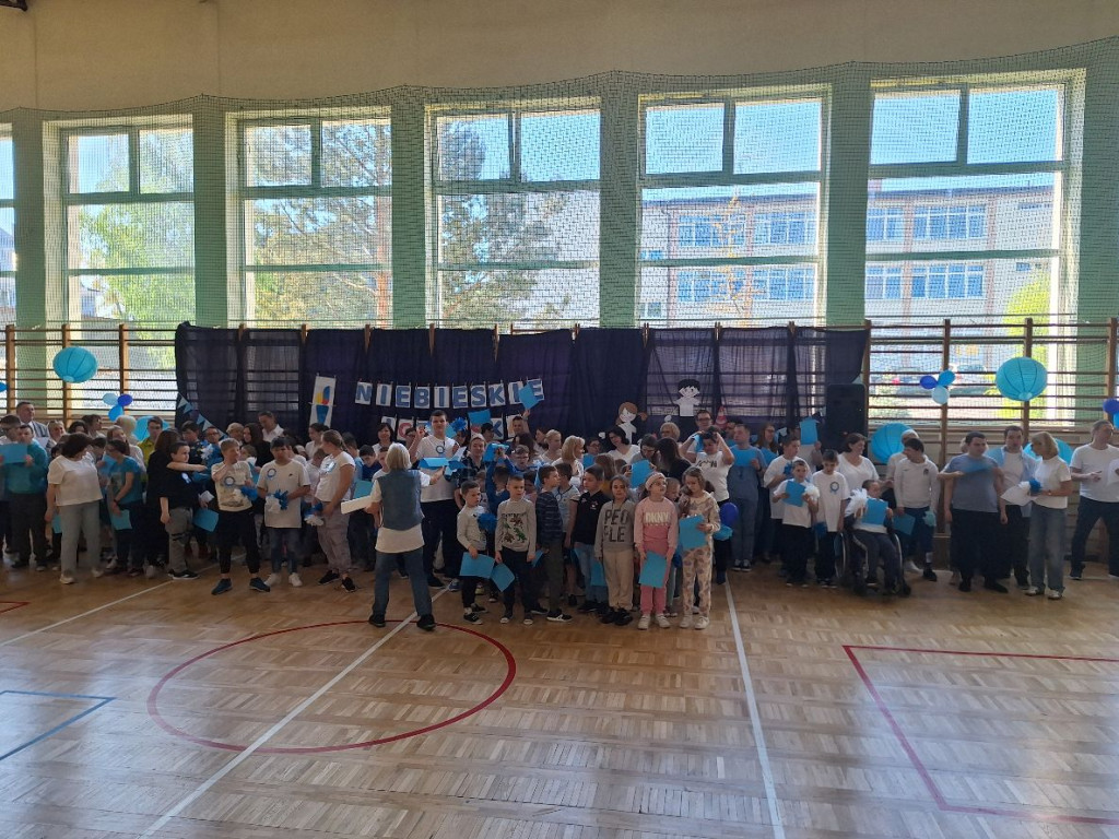Niebieskie Igrzyska w SOSW nr 1 w Kutnie