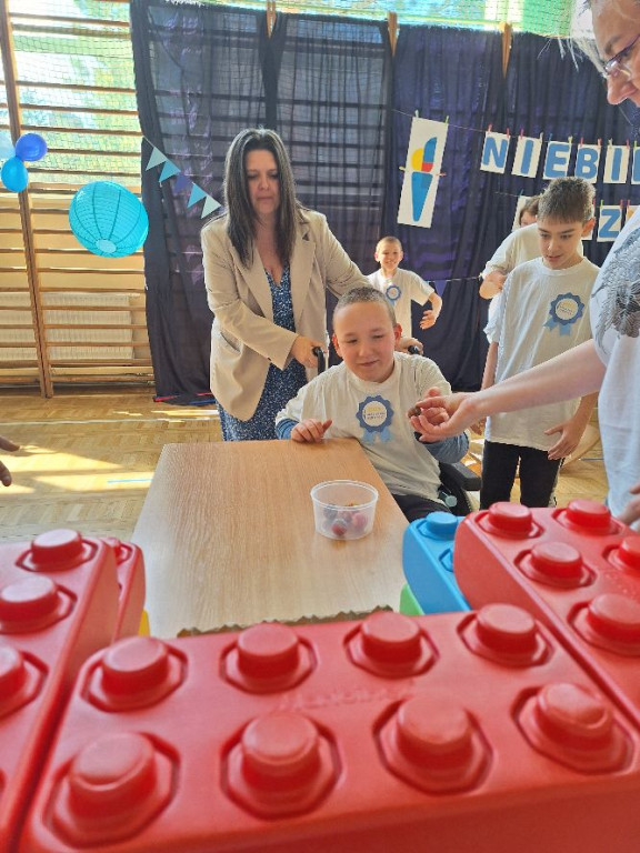 Niebieskie Igrzyska w SOSW nr 1 w Kutnie