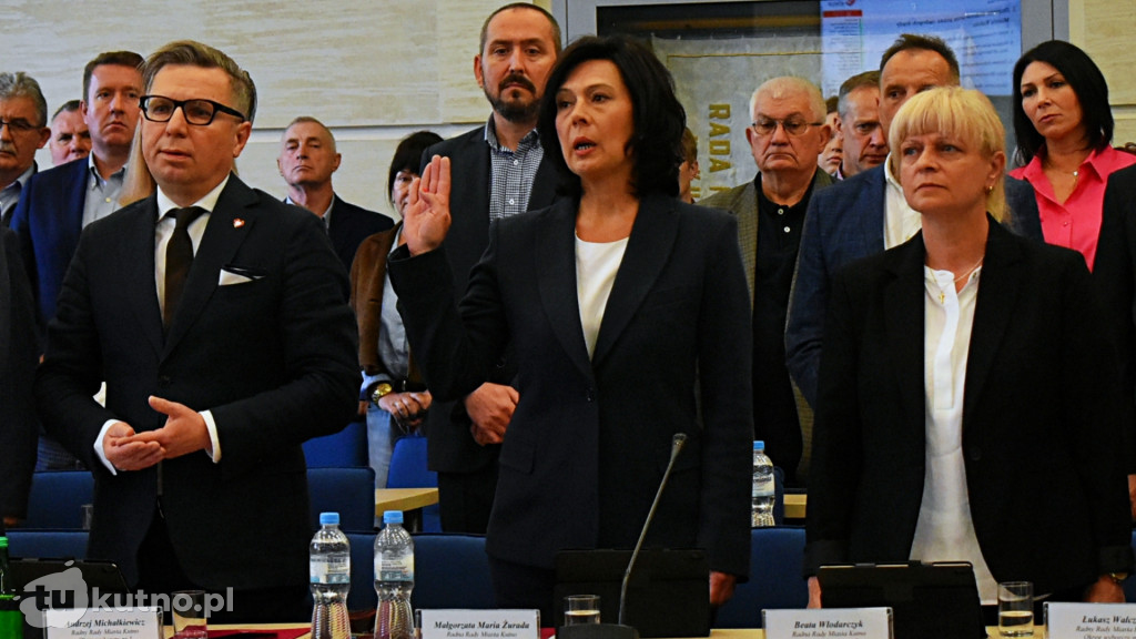 I sesja nowej kadencji Rady Miasta Kutno