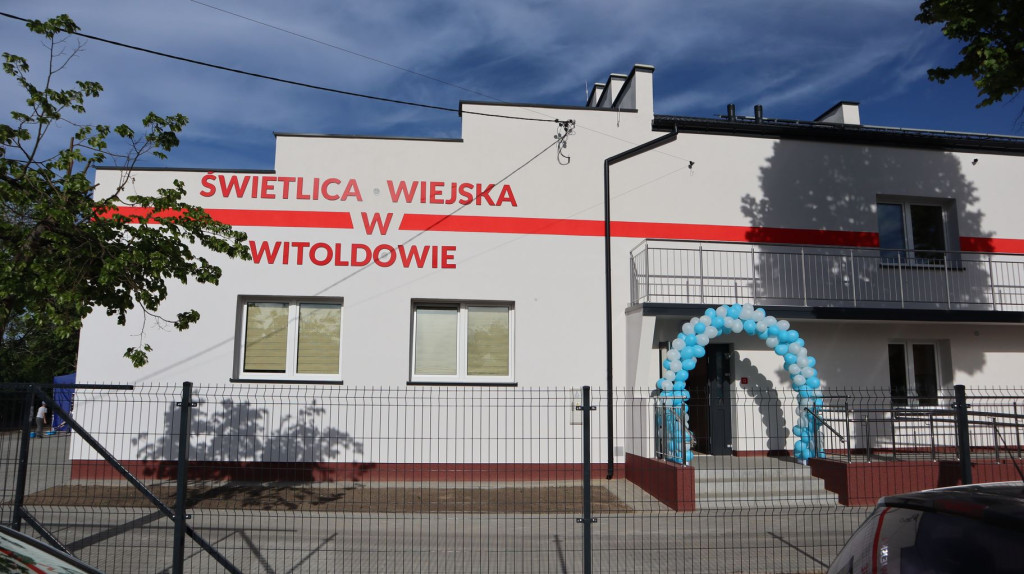 Otwarcie świetlicy wiejskiej w Witoldowie