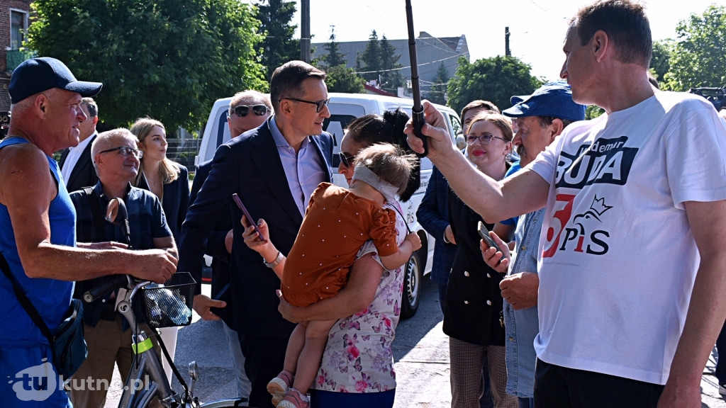 Wizyta Mateusza Morawieckiego w Kutnie