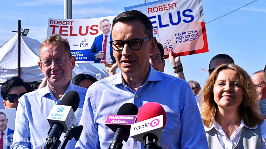 Wizyta Mateusza Morawieckiego w Kutnie