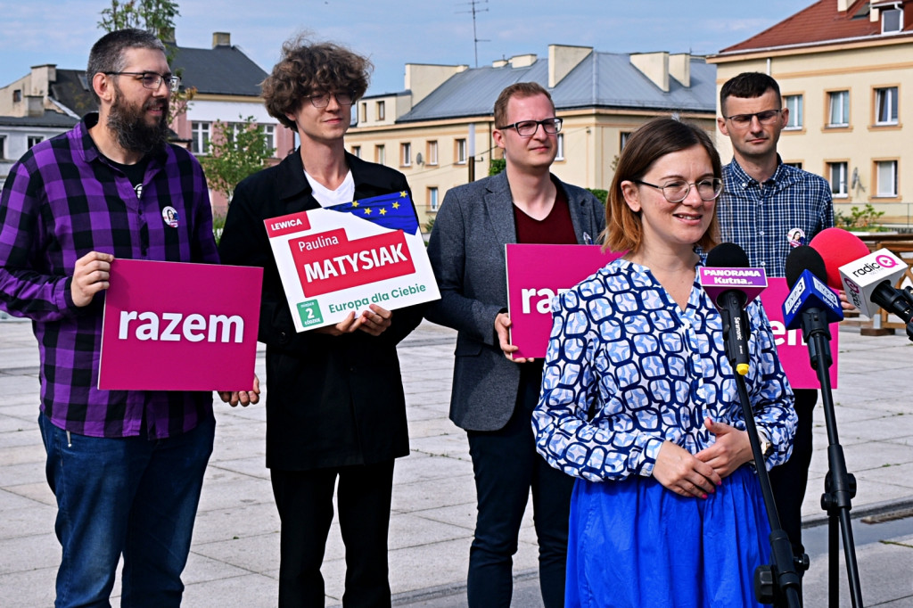 Konferencja prasowa Pauliny Matysiak
