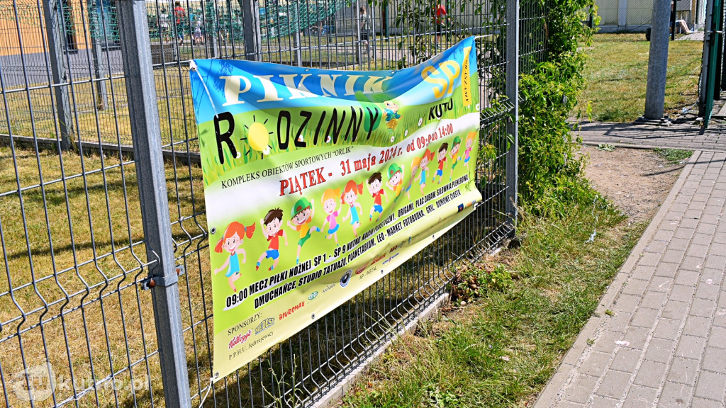 Piknik z okazji Dnia Dziecka w SP nr 1 w Kutnie