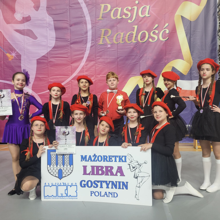 Sukcesy Mażoretek Libra Gostynin