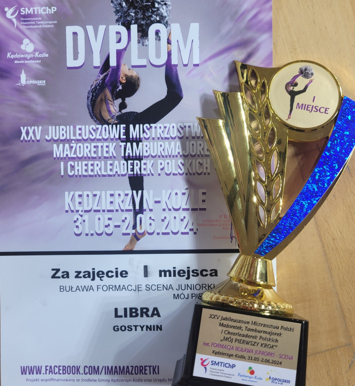 Sukcesy Mażoretek Libra Gostynin