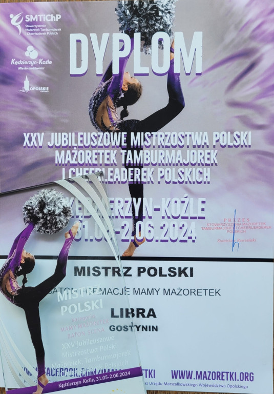 Sukcesy Mażoretek Libra Gostynin