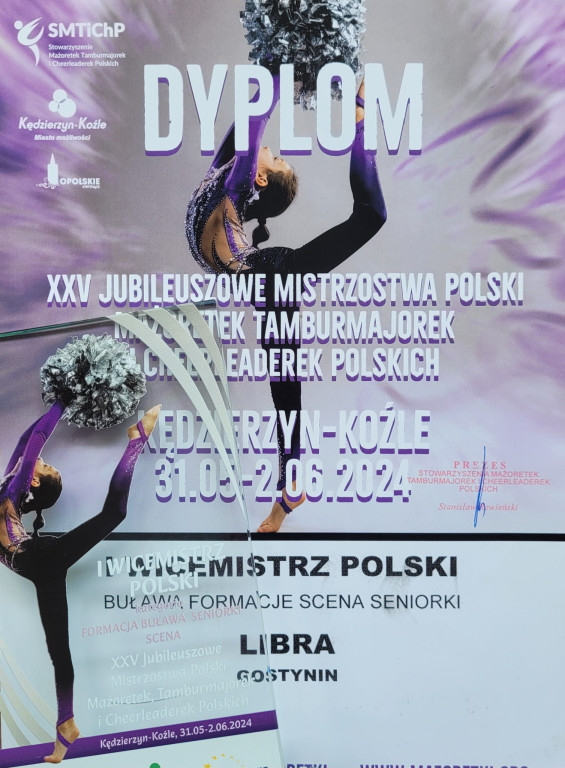 Sukcesy Mażoretek Libra Gostynin