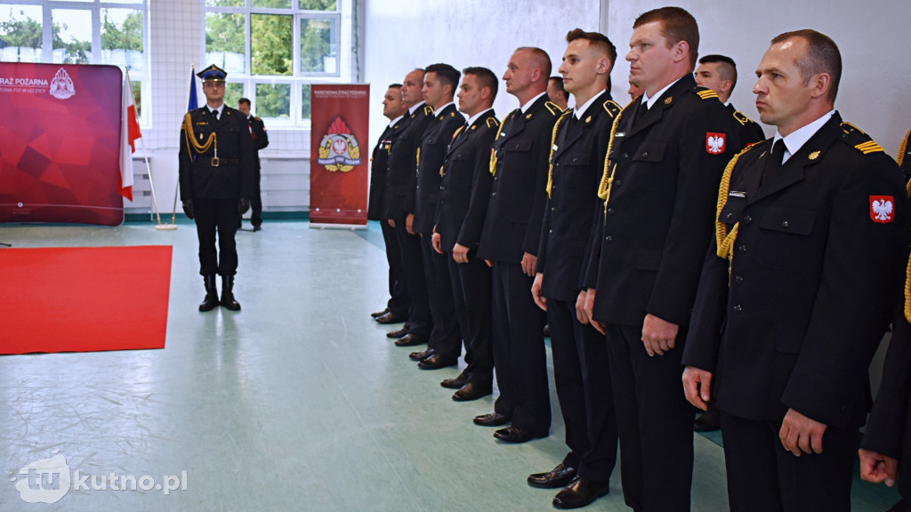 Powołanie komendanta łęczyckiej straży pożarnej