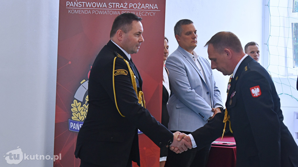 Powołanie komendanta łęczyckiej straży pożarnej