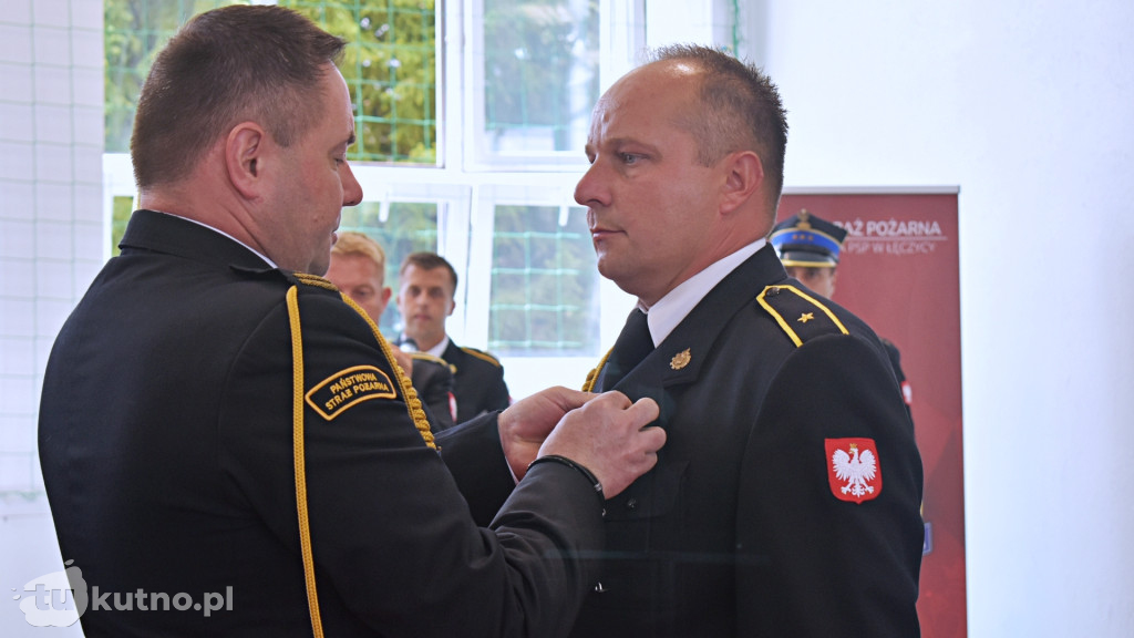 Powołanie komendanta łęczyckiej straży pożarnej
