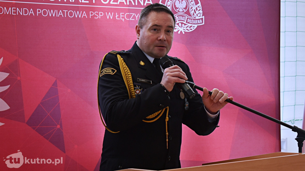 Powołanie komendanta łęczyckiej straży pożarnej