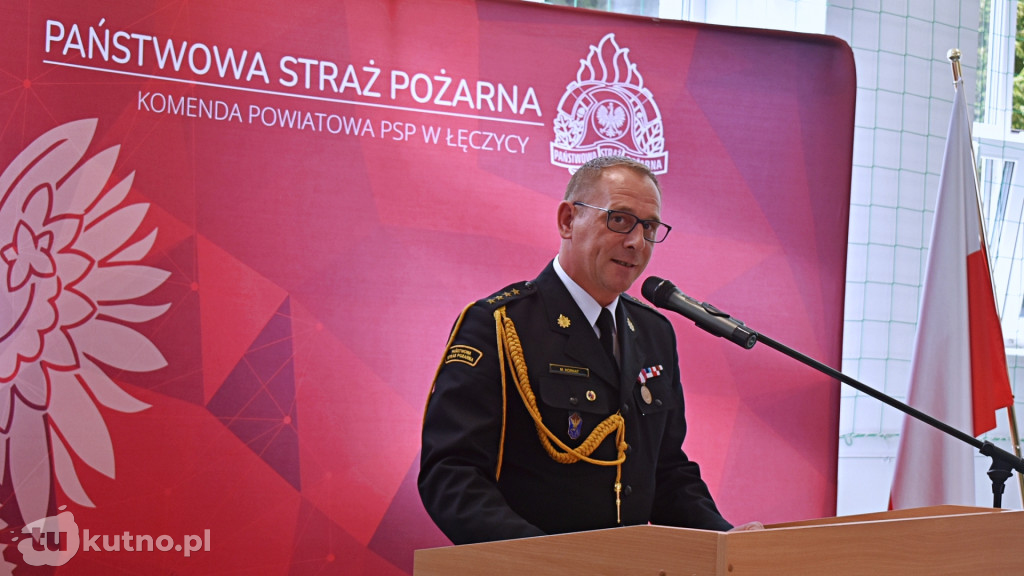 Powołanie komendanta łęczyckiej straży pożarnej