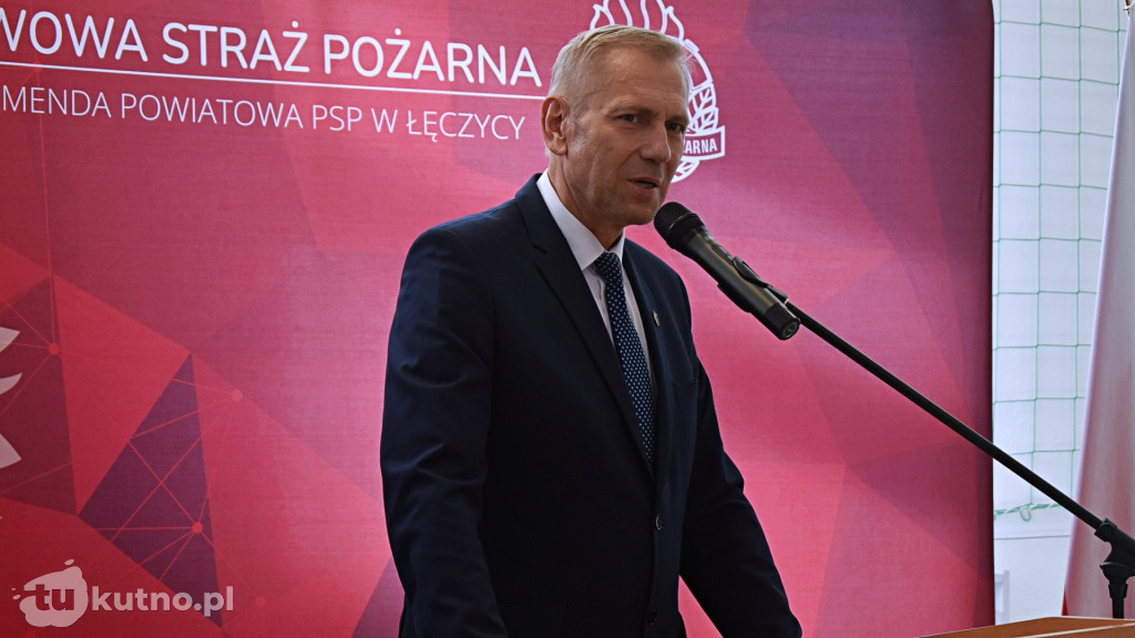 Powołanie komendanta łęczyckiej straży pożarnej