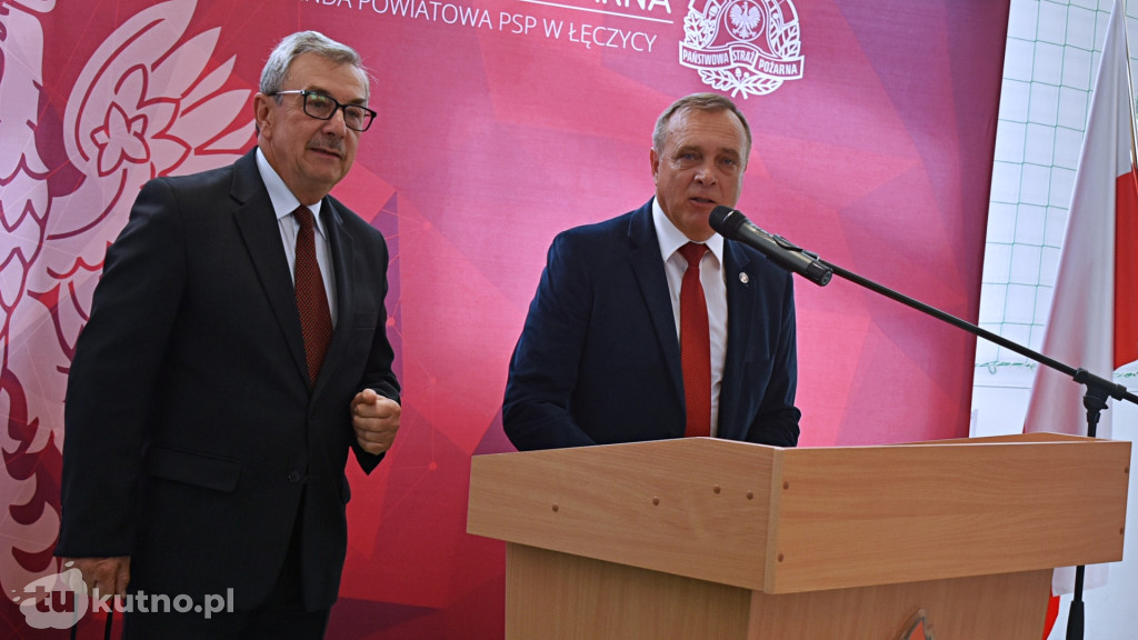 Powołanie komendanta łęczyckiej straży pożarnej