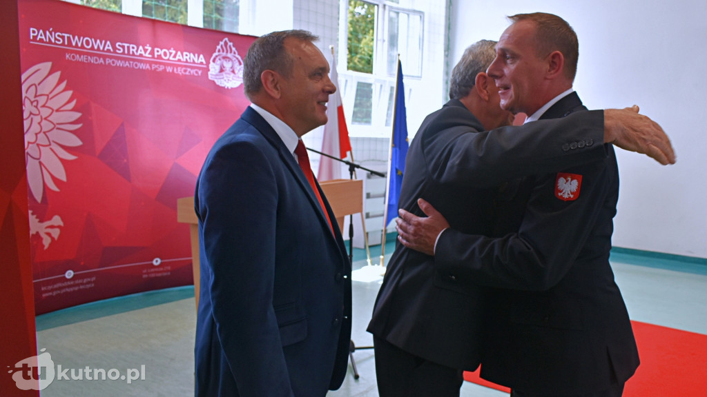 Powołanie komendanta łęczyckiej straży pożarnej