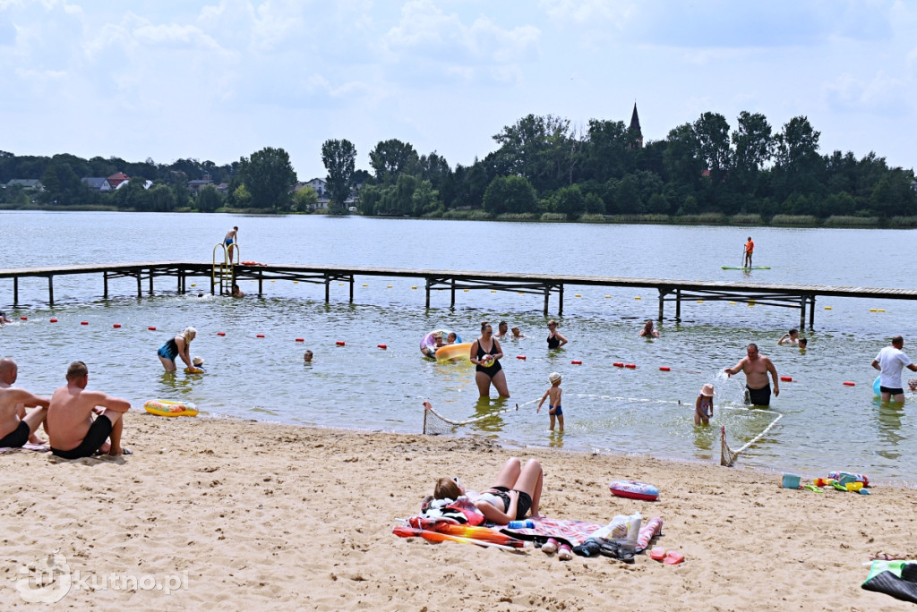 Plaża w Lubieniu Kujawskim otwarta na turystów!